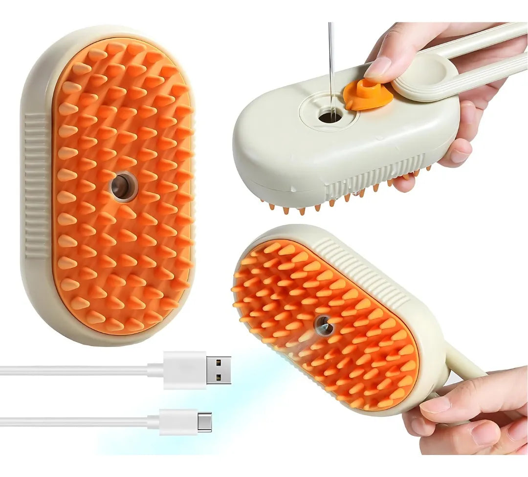 Cepillo Eléctrico 3 En 1 Para Mascotas