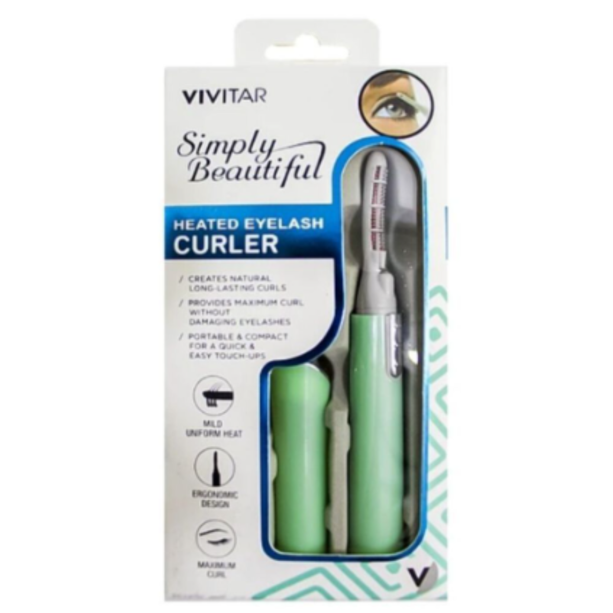 Rizador de pestañas termico