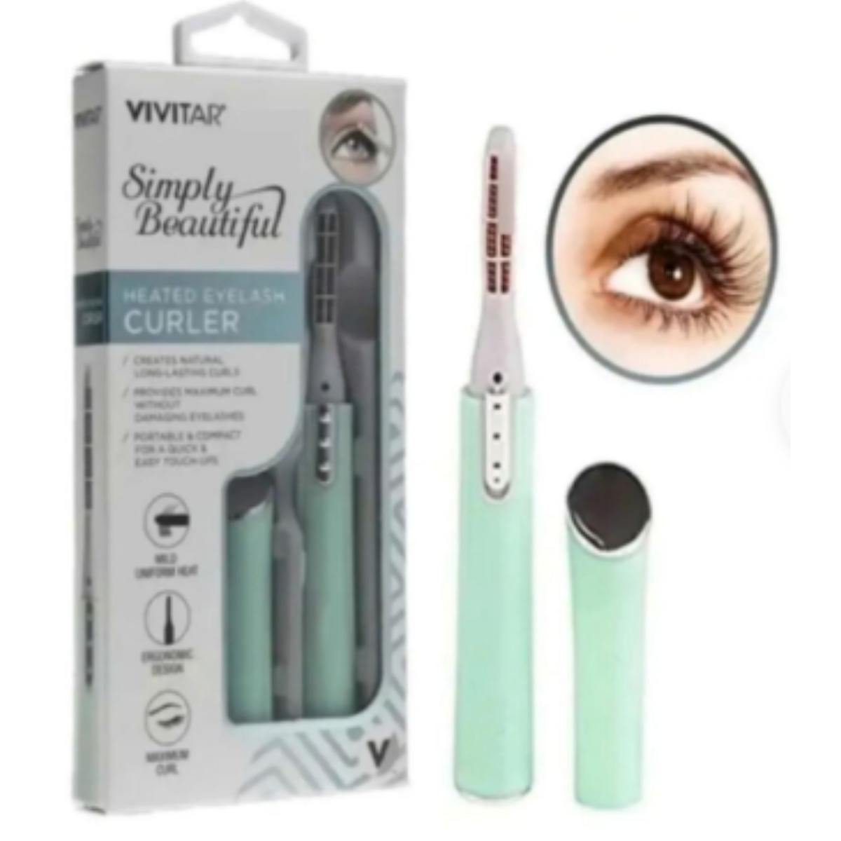 Rizador de pestañas termico