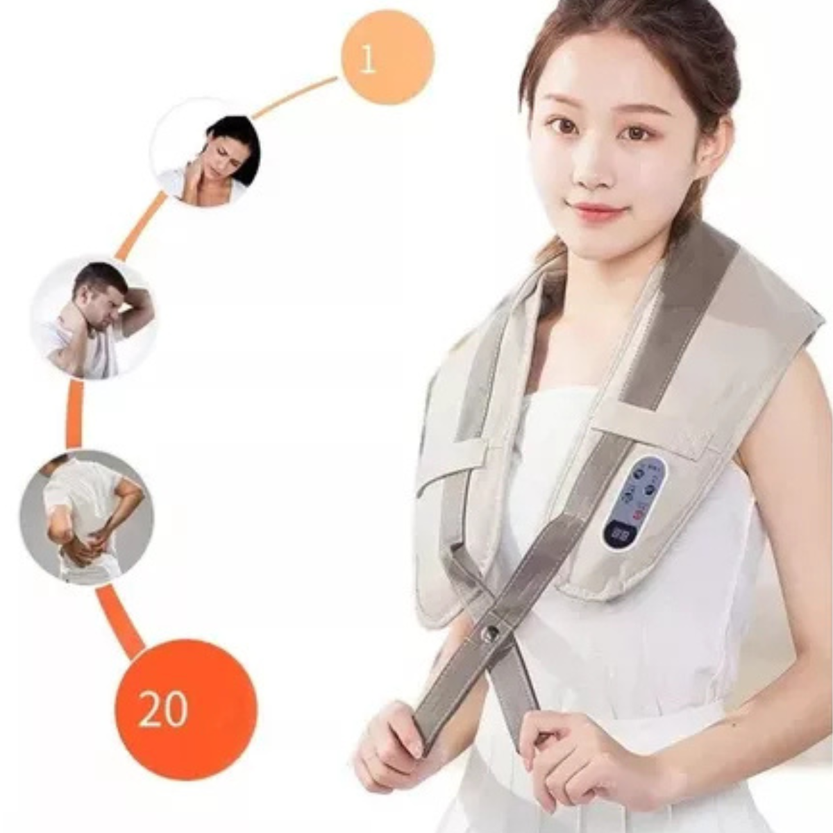 Masajeador de Cuello Antiestrés Shawls