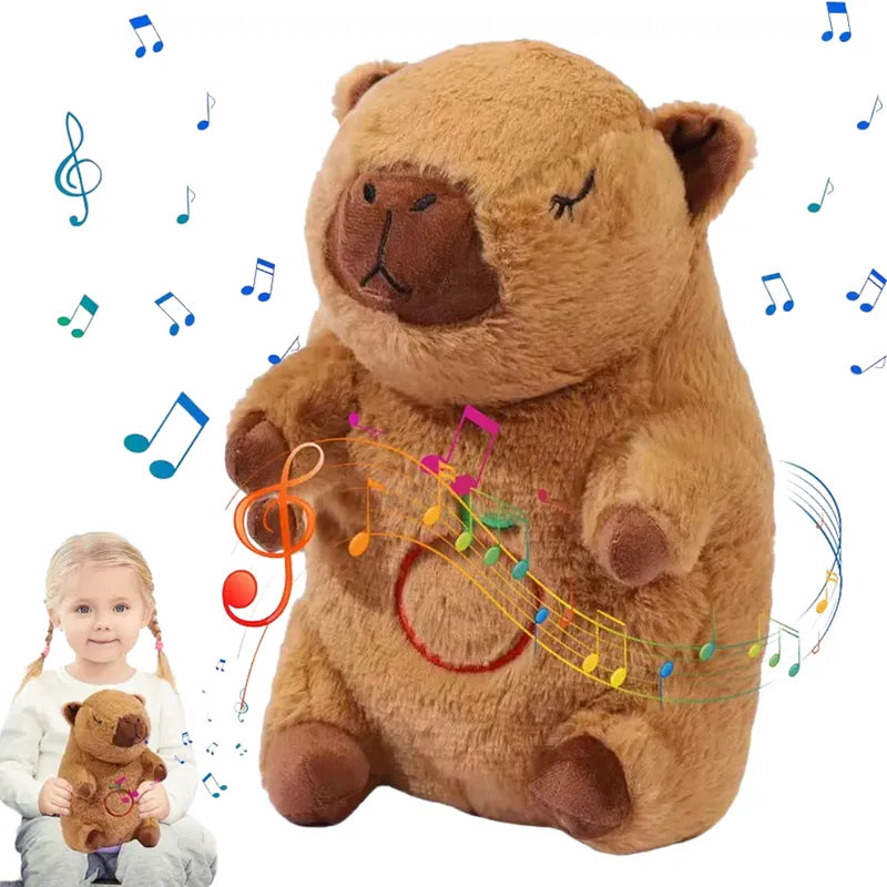 Peluche Capibara Brillante Músical
