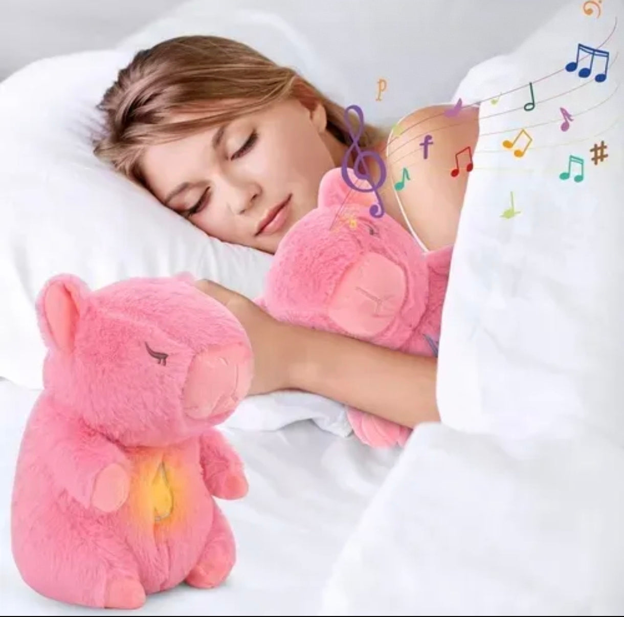 Peluche Capibara Brillante Músical