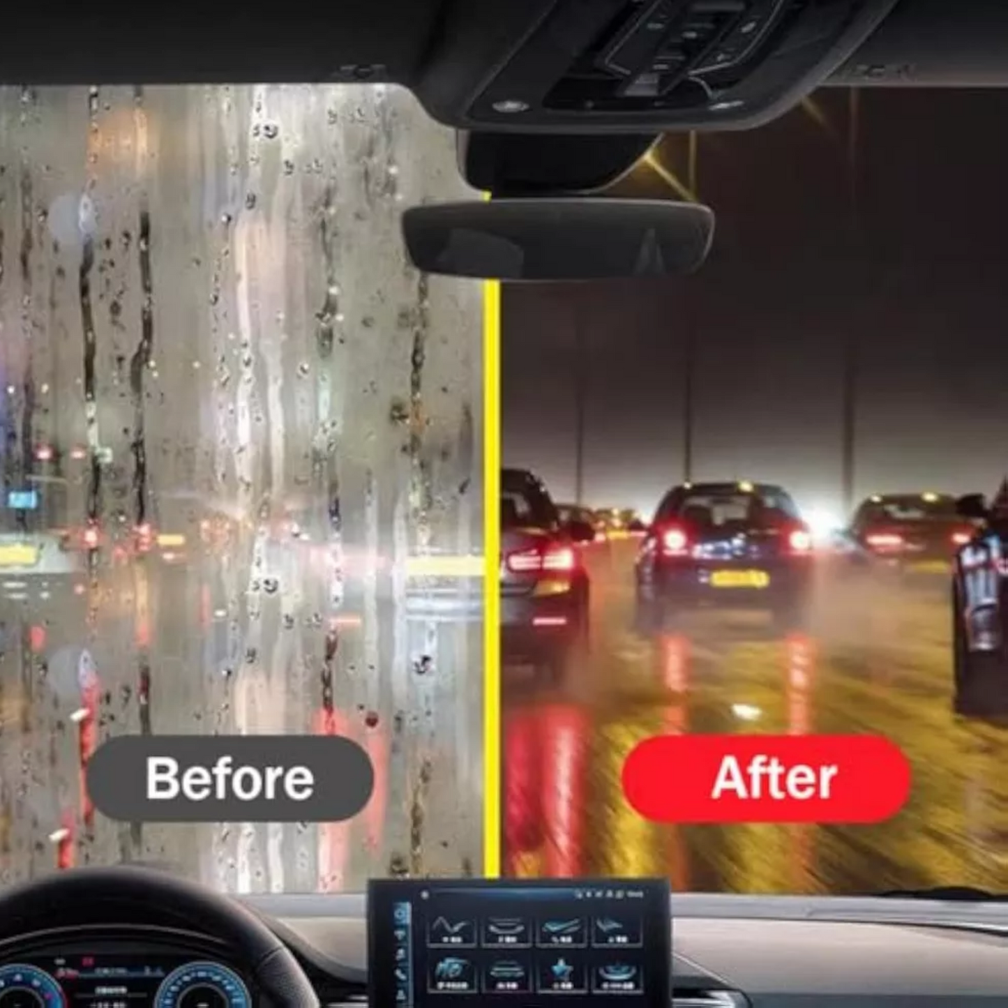 Cepillo Anti Empañante para vidrio